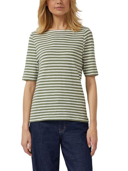 S.Oliver Koszulka w kolorze khaki rozmiar: 34. Brązowe bluzki S.Oliver, s, bez wzorów, z bawełny, bez kołnierzyka, bez ramiączek. Za 60.95 zł.