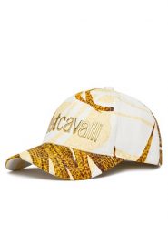 Just Cavalli Czapka z daszkiem 80RAZK20 ZG407 Beżowy. Brązowe czapki Just Cavalli, bez wzorów, z bawełny. Za 249.99 zł.