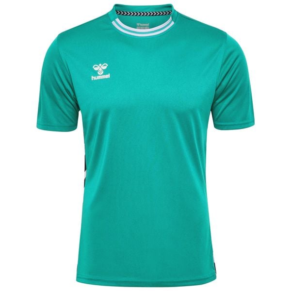 Koszulka Hummel Playful. Niebieskie bluzki Hummel, bez wzorów, sportowe, bez kołnierzyka, bez ramiączek. Za 142.00 zł.