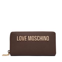 Portfel LOVE MOSCHINO. Brązowe portfele Love Moschino, bez wzorów. Za 439.99 zł.