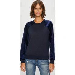 G-Star Raw - Bluza. Niebieskie bluzy G-Star Raw, s, bez wzorów, z bawełny, bez kaptura. W wyprzedaży za 249.90 zł.