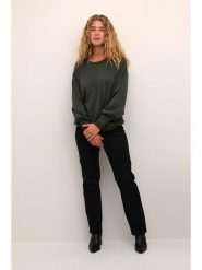 Kaffe Sweter w kolorze khaki rozmiar: S. Brązowe swetry Kaffe, s, bez wzorów, bez ramiączek. Za 95.69 zł.