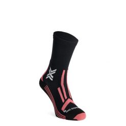 Skarpety do biegania damskie X-Socks Trailrun Perform Crew. Czarne skarpety X Socks, bez wzorów. Za 97.99 zł.