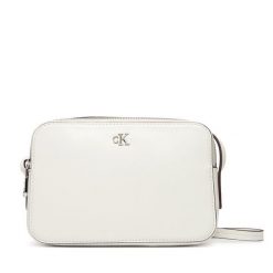 Torebka Calvin Klein. Białe listonoszki Calvin Klein, bez wzorów, bez dodatków. Za 429.99 zł.