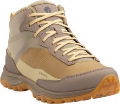 Buty trekkingowe Lafuma Alpic dla kobiet beżowe. Brązowe trekkingi Lafuma, z materiału, trekkingowe. Za 559.50 zł.
