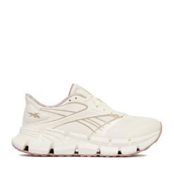 Buty do biegania Reebok. Białe obuwie sportowe Reebok, bez zapięcia, do biegania. Za 489.99 zł.
