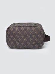 Kosmetyczka z monogramem brązowa Revo 803. Brązowe kufry i kosmetyczki Big Star, bez wzorów, z materiału, małe, bez dodatków. Za 179.99 zł.