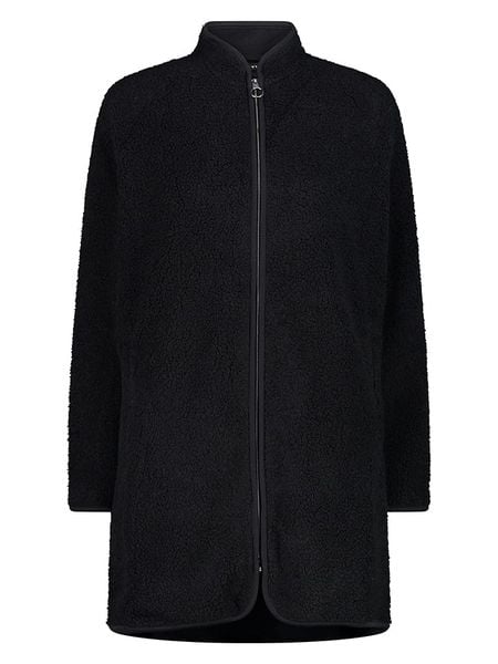 CMP Płaszcz polarowy w kolorze czarnym rozmiar: 40. Czarne kurtki sportowe CMP, s, bez wzorów, z materiału, bez kaptura. Za 179.22 zł.