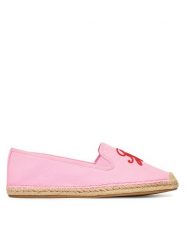 Tommy Hilfiger Espadryle Th Script Summer Espadrille FW0FW09240 Różowy. Czerwone espadryle TOMMY HILFIGER, bez wzorów, z materiału, bez obcasa, bez zapięcia. Za 259.99 zł.