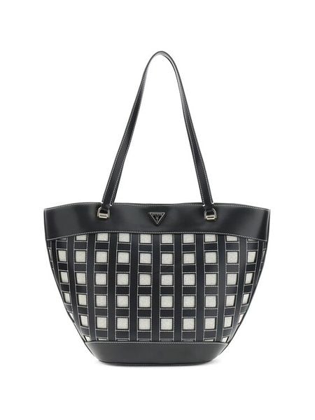 Guess Torebka 182879 Czarny. Czarne shopper Guess, z aplikacjami, bez dodatków. Za 674.99 zł.