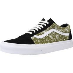 Tenisówki Vans Model Ua Old Skool Kolor Zielony. Zielone trampki Vans, bez wzorów, ze skóry, bez zapięcia. Za 196.99 zł.