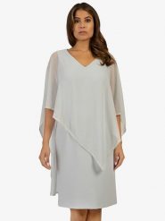 APART Sukienka w kolorze jasnoszarym rozmiar: 38. Szare sukienki Apart, na co dzień, bez wzorów, bez kołnierzyka, bez ramiączek, midi, proste. Za 187.99 zł.