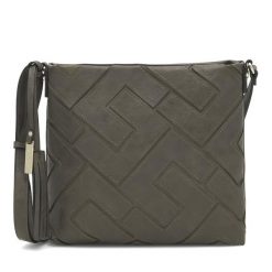 Torebka Lasocki. Szare listonoszki Lasocki, bez wzorów, bez dodatków. Za 129.99 zł.