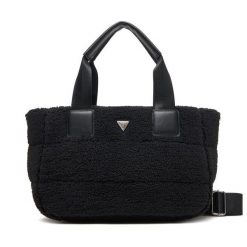 Torebka Guess. Czarne torebki klasyczne Guess, z aplikacjami, bez dodatków. Za 349.99 zł.