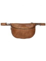 HIDE & STITCHES Skórzana saszetka w kolorze jasnobrązowym - 27 x 18,5 x 8,5 cm rozmiar: onesize. Brązowe torby na ramię HIDE & STITCHES, bez wzorów, z materiału, sportowe, bez dodatków. Za 130.99 zł.