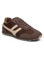 Foreverfolie Sneakersy w kolorze brązowym rozmiar: 38. Brązowe trampki Foreverfolie, bez wzorów, bez zapięcia. Za 139.95 zł.