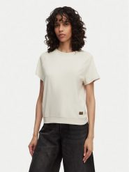 G-Star Raw T-Shirt Reglan D24512-D976 Kremowy Regular Fit. Białe t-shirty G-Star Raw, l, bez wzorów, z bawełny, bez kołnierzyka, bez ramiączek. Za 179.99 zł.
