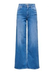 ONLY Jeansy Madison 15363267 Niebieski Wide Leg. Niebieskie jeansy Only, xs, bez wzorów. Za 229.99 zł.
