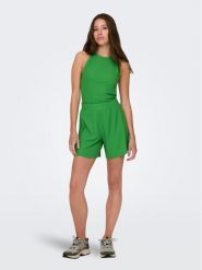 ONLY Top 15232924 Zielony Slim Fit. Zielone topy Only, s, bez wzorów, z syntetyku, bez kołnierzyka, bez ramiączek. Za 49.99 zł.