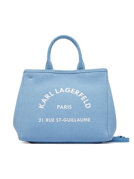 KARL LAGERFELD Torebka B2W50003 Niebieski. Niebieskie torebki klasyczne KARL LAGERFELD, bez wzorów, z materiału, bez dodatków. Za 291.99 zł.
