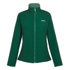 Kurtka Damska Softshell Spacer Connie V. Zielone kurtki sportowe Regatta, s, bez wzorów, z softshellu, bez kaptura, trekkingowe. Za 80.99 zł.