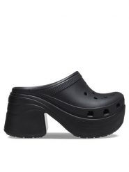 Crocs Klapki Siren Clog 208547 Czarny. Czarne klapki Crocs, bez wzorów, z tworzywa sztucznego, bez obcasa. Za 219.99 zł.