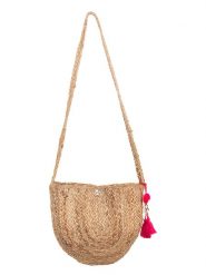 Isla Bonita by SIGRIS Torebka w kolorze jasnobrązowym - 30 x 28 x 3 cm rozmiar: onesize. Brązowe torby na ramię Isla Bonita by SIGRIS, bez wzorów, z materiału, na ramię, bez dodatków. Za 92.42 zł.
