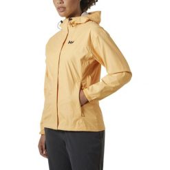 Płaszcz Przeciwdeszczowy Damski Helly Hansen Loke. Brązowe płaszcze Helly Hansen, bez wzorów, bez kaptura. Za 499.00 zł.