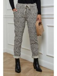 L'armoire de Suzette Spodnie w kolorze beżowym rozmiar: 38/40. Brązowe spodnie materiałowe L'armoire de Suzette, l, bez wzorów, z materiału, z standardowym stanem. Za 135.49 zł.