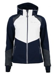 Peak Mountain Kurtka softshellowa "Ametis" w kolorze granatowo-białym rozmiar: S. Białe kurtki sportowe Peak Mountain, s, bez wzorów, bez kaptura, outdoorowe. Za 304.99 zł.