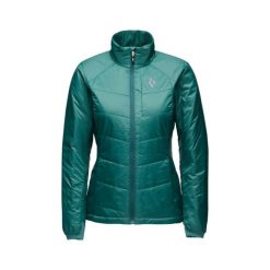 Damska kurtka puchowa Black Diamond Solution 2.0. Zielone kurtki narciarskie Black Diamond, l, bez wzorów, z puchu, bez kaptura, narciarskie. Za 851.50 zł.