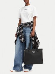 Reebok Torebka CWBEO-RBK-B-012-10 Czarny. Czarne shopper Reebok, bez wzorów, ze skóry, bez dodatków. Za 149.99 zł.