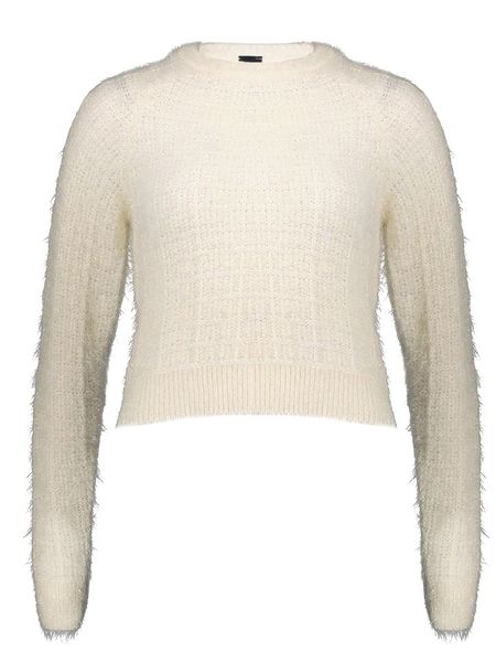 Pinko Sweter w kolorze kremowym rozmiar: M. Brązowe swetry Pinko, m, bez wzorów, bez ramiączek. Za 372.95 zł.