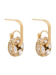 Guess Kolczyki JUBE06 396JW Złoty. Żółte kolczyki Guess, ze stali. Za 329.99 zł.