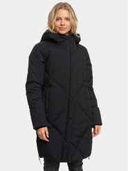 Roxy Płaszcz zimowy Abbie Jk Otlr ERJJK03550 Czarny Regular Fit. Czarne płaszcze Roxy, na zimę, m, bez wzorów, z syntetyku, bez kaptura. Za 1,069.00 zł.