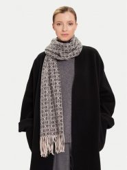 Liu Jo Szalik 2F5018 T0300 Szary. Szare rękawiczki Liu Jo, bez wzorów, z materiału. Za 219.99 zł.