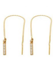 OR ÉCLAT Złote kolczyki "Jolies pendantes" z cyrkoniami rozmiar: onesize. Żółte kolczyki OR ÉCLAT, z cyrkonią, złote. Za 652.99 zł.