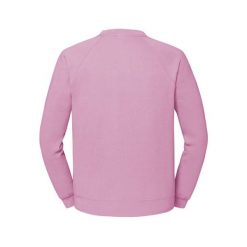Bluza Fruit Of The Loom Classic Raglan Adult Pink Claro. Białe bluzy FRUIT OF THE LOOM, bez wzorów, z bawełny, bez kaptura. Za 171.99 zł.