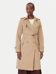 Rinascimento Trencz CFC0124671003 Beżowy Regular Fit. Brązowe płaszcze Rinascimento, l, bez wzorów, z syntetyku, bez kaptura. Za 759.99 zł.