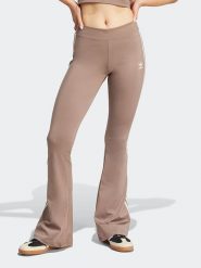 Adidas Legginsy w kolorze beżowym rozmiar: XL. Brązowe legginsy Adidas, xl, bez wzorów. Za 161.95 zł.