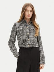 Guess Marynarka W5RN47 WGW82 Czarny Regular Fit. Czarne marynarki i żakiety Guess, xxl, z aplikacjami, z syntetyku. Za 377.00 zł.