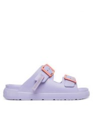 D.Franklin Klapki Vibe Foam 2 DFSH413005 Fioletowy. Fioletowe klapki D.Franklin, bez wzorów, z syntetyku, bez obcasa. Za 169.99 zł.