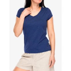 Koszulka bawełniana damska Royal Robbins Featherweight Slub Tee. Niebieskie koszulki sportowe ROYAL ROBBINS, bez wzorów, z bawełny, bez ramiączek. Za 188.99 zł.