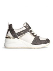 Liu Jo Sneakersy w kolorze kremowo-brązowym na koturnie rozmiar: 38. Brązowe trampki Liu Jo, bez wzorów, bez zapięcia. Za 312.58 zł.