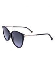 Carolina Herrera Damskie okulary przeciwsłoneczne w kolorze czarno-granatowym rozmiar: 57. Czarne okulary przeciwsłoneczne Carolina Herrera, bez wzorów, z tworzywa sztucznego, wakacyjne. Za 329.95 zł.