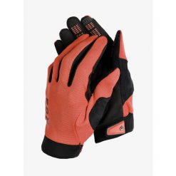 Rękawiczki rowerowe damskie Fox Ranger Glove Gel. Czerwone rękawiczki FOX, bez wzorów, sportowe. Za 140.99 zł.