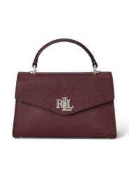 LAUREN RALPH LAUREN Torebka 431966765010 Bordowy. Czerwone torebki klasyczne Lauren Ralph Lauren, bez wzorów, ze skóry, bez dodatków. Za 1,399.00 zł.