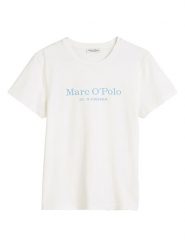 Marc O´Polo Koszulka w kolorze białym rozmiar: L. Białe koszulki polo l, bez wzorów, z bawełny, bez kołnierzyka, bez ramiączek. Za 101.23 zł.