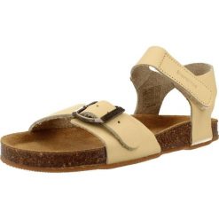 Sandały BLANDITOS PONZABD Żółty. Żółte sandały BLANDITOS BY CRIO'S, bez wzorów, ze skóry, bez obcasa, bez zapięcia. Za 191.99 zł.
