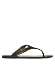 KARL LAGERFELD Japonki Jelly Thong KL80007A Czarny. Czarne klapki KARL LAGERFELD, bez wzorów, z tworzywa sztucznego, bez obcasa. Za 199.99 zł.